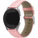 Strap-it Samsung Bracelet cuir motif crocodile Samsung Galaxy Watch Active (sable rose)