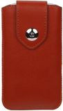 Best Cases .nl Sony Xperia E3 - Bruin Medium - Universele Luxe Leder look insteekhoes/pouch
