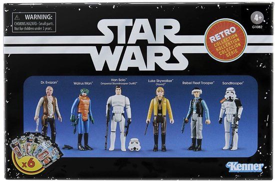 Hasbro Star Wars Episode IV Retro Collection Action Figure 6-Pack 10 cm