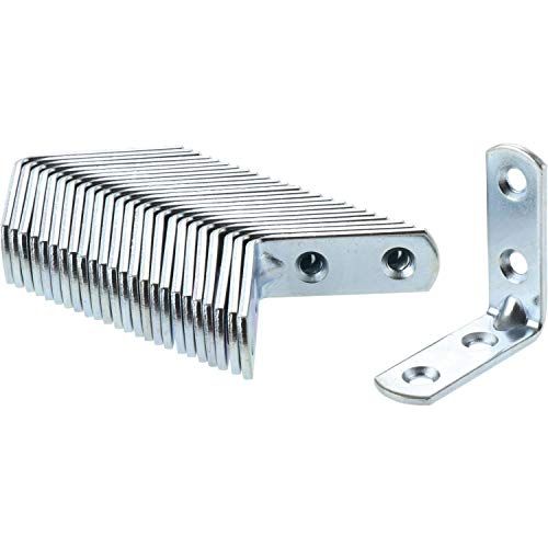 SECOTEC verbindingshoek metaal - 40x40x14mm - 25 stuks