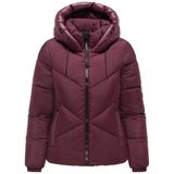 MARIKOO Dames winterjas gewatteerde capuchon fleece voering N144