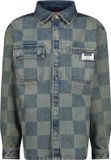 Vingino Louis Jongens Blouse - Maat 176 - Tinted Mid Blue