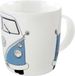 BRISA VW Collection Volkswagen Keramiek Koffie-Thee-Cappuccino-Kop-Mok-Haferl Mok voor Keuken T1, T2, T3, T4, T5, T6 Bulli Bus (370 ml/Bulli chauffeur/Blauw)