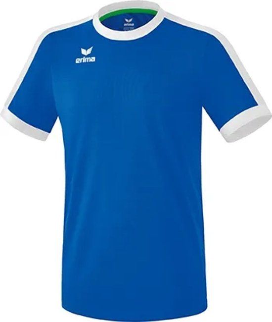 Erima Retro Star Shirt - Kind - New Royal/Wit - Maat 140