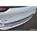 Zwart Avisa Zwart RVS Achterbumperprotector compatibel met Jeep Grand Cherokee V (WL) 2022- 'Ribs'