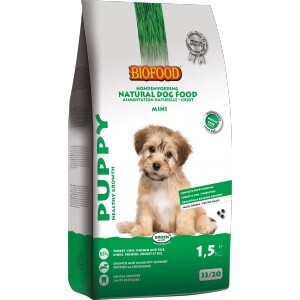 BIOFOOD Puppy Small Breed hondenvoer 1.5 kg
