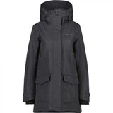 Didriksons Frida Parka Dames Grijs Polyester Lang