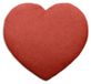 Gift Republic Leschi Warmtekussen Hart - Rood