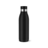 Tefal Bludrop Basic Thermosfles - 0.5L - Stainless Steel - Black