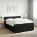 Maison Exclusive - Lit boxspring avec matelas Noir 200 x 200 cm Tissu