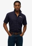 Superdry The Merchant Store Resort overhemd Heren Nautical Navy S
