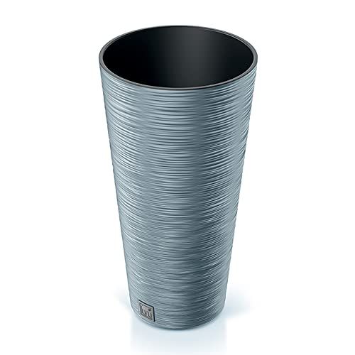 Bloempot Color Cement, met tank, Furu collectie, 30 x 30 x 57,5 cm, inhoud 15 l.