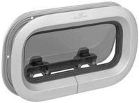 Plastimo T00 Patrijspoort rectangulaire à ouverture transparente 32,5 x 17,8 cm