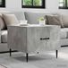 Maison Exclusive - Table basse aspect béton, 49 x 50 x 40 cm, en panneaux de particules