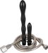 You2Toys – Anal Shower met 2 Verschillende Plugs en Doucheslang voor Dubbel Genot Deluxe Uitvoering – Zwart