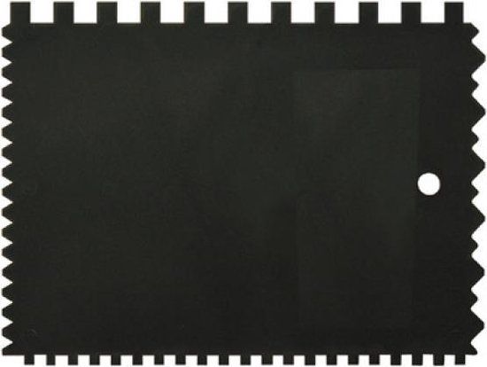 Skandia Kunststof Lijmkam 180x135mm Zwart