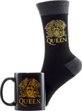 Pyramid International Queen - "Queen" Gift Set met Mok 315ml en Paar Sokken EU 41-45