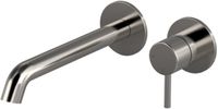 Hotbath BUDDY Afbouwdeel tbv Inbouw Wastafelkraan - 22cm - Geborsteld nikkel