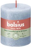 Bolsius Stompkaars Rustiek Sky Blue - 10 cm / ø 10 cm
