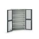 Bott Verso Systeemkast | 1300x550x2000mm | 4 Legborden | 2 Raamdeuren | RAL 7016
