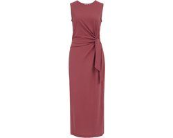 WE Fashion Dames midi jersey jurk Old Rose