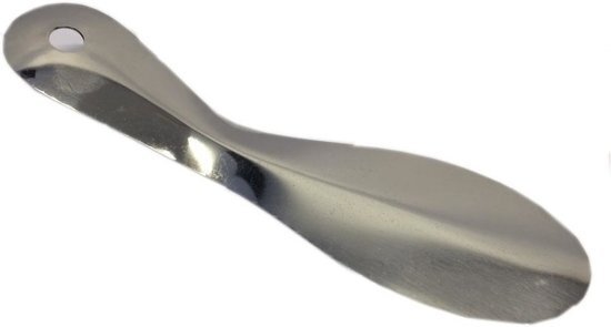 Cosy&Trendy Metalen schoenlepel 18 cm - Schoenlepels/Schoentrekkers