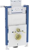 Geberit Duofix Omega inbouwreservoir - 82cm - voor wand wc - met Omega inbouwreservoir - 12cm - blauw