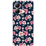 Xiaomi Redmi Note 13 4G Hibiscus Vintage Siliconen Hoesje