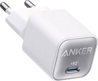 Anker Nano USB-C-stekker - 30W - Wit - Snel Opladen - Apple, Samsung