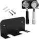 Markenlos Shenzhen Haorui Industrial Technology Co., Ltd. Wandhouder voor koffieschermhouder - Zwart