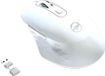 MOBILITY LAB Souris sans fil, Bluetooth, récepteur 2,4 GHz, clics silencieux, précision réglable, boutons latéraux, blanc