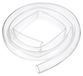 Tuyau PVC, 28 mm intérieur, 34 mm extérieur, 2 mètres, transparent, pour conduite d'eau