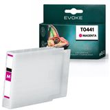 Evoke Magenta Ink Cartridge for Epson T0443 Stylus C64 C66 C84 C84N C84Wn C86 Cx3600 Cx3650 Cx4600 Cx6400 Cx6600