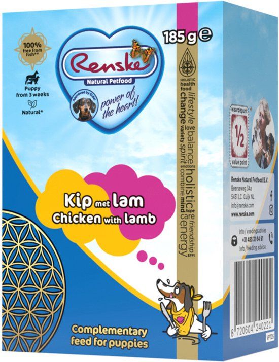Renske Vers Kip met Lam Puppy 185 gr