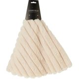 Home & Styling Kerstboom Kleed imitatie bont dia90cm off-white