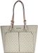 Michael Kors Jet Set Travel Sac fourre-tout moyen à double poche, Poeder Blush