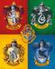 Harry Potter Huismerken Affiche 40x50cm