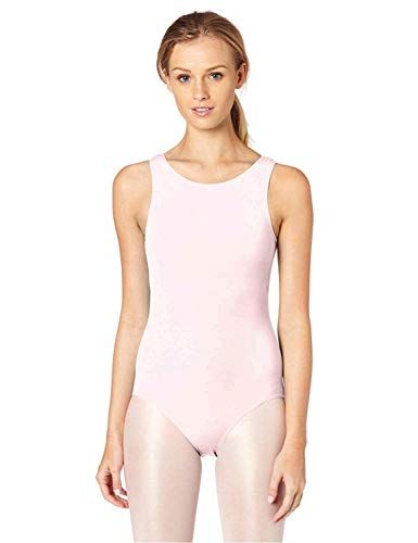 Capezio Tankpak met hoge hals voor dames - Roze - L