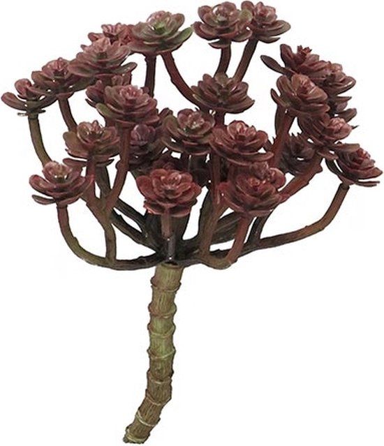 Erutan avon Cacta rood 19 cm kunstplant