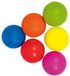 Nayeco Balle en caoutchouc dur Chien 7.5 cm Orange/Bleu/Jaune/Rose/Rouge/Vert