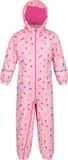 Printed Regatta Regenpak Unisex - Maat 80 - Roze/Wit/Geel/Oranje/Paars