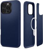 Spigen Cyrill Kajuk Mag Hoesje Geschikt voor Apple iPhone 16 Pro Max - Back Cover Compatibel met MagSafe - Blauw