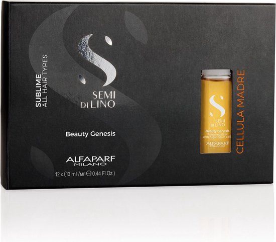 Alfaparf Milano Semi Di Lino Sublime Cell Madre Beauty Genesis - 12 x 13 ml