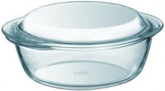 Pyrex 5010762001035 - Bord - Transparant - Gehard glas - 1.5 liter