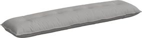 vidaXL Coussin de dossier Nuage gris 200 x 19 x 50 cm Tissu