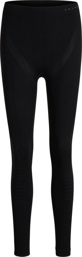 FALKE Warm Long Tights sneldrogend functioneel lang functioneel ondergoed dames zwart - maat S