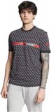 Guess T-shirt Jamey 4g multi Wit Katoen Ronde hals Korte mouw Printopdruk Regular Fit Casual XL Mannen