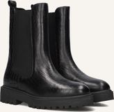BLASZ Leta-80 Veterboots Dames Zwart Leer Maat 40