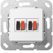 Gira 569303 wandcontactdoos Wit