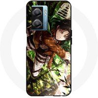 Maniacase Etui Narzo 50 5G aanval titanen levi ackerman